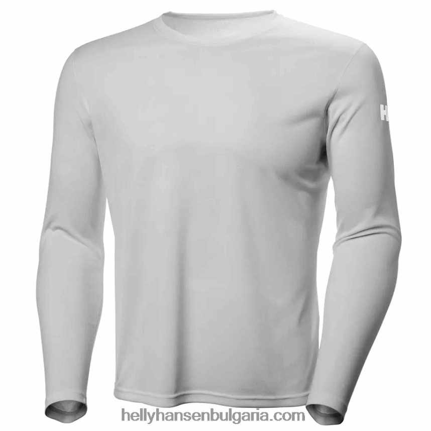 мъже мъжка тениска hh crew с дълъг ръкав 80V22D1027 черен Helly-Hansen