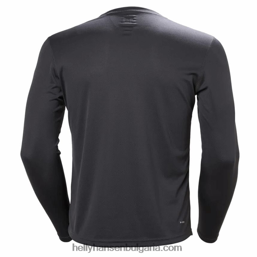 мъже мъжка тениска hh crew с дълъг ръкав 80V22D1029 бяло Helly-Hansen