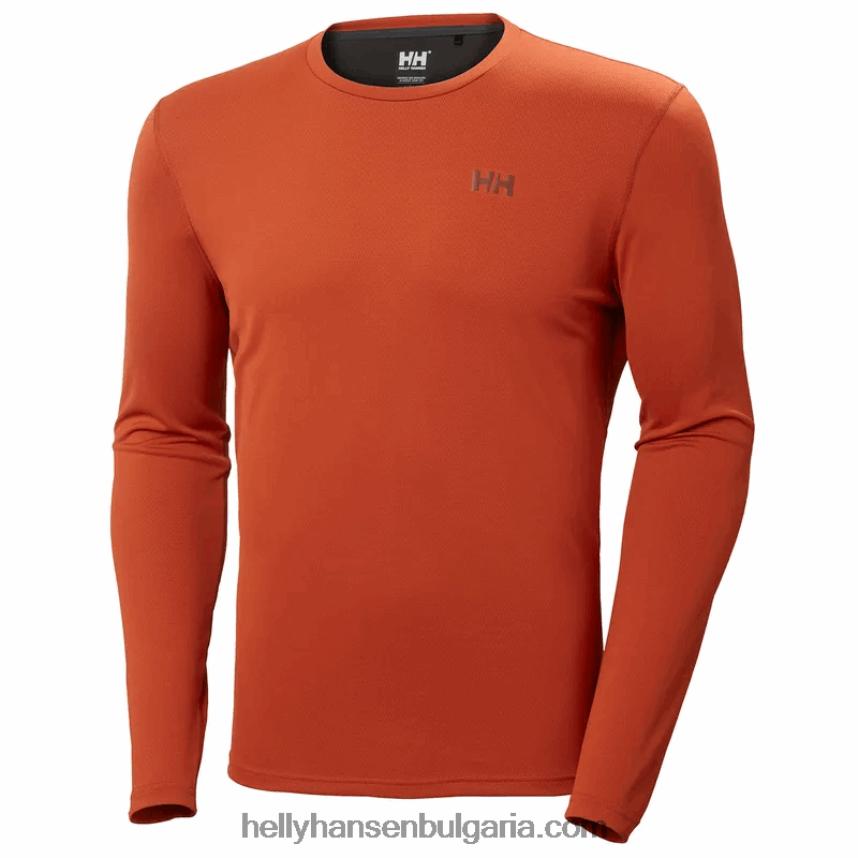 мъже мъжки hh lifa active solen с дълъг ръкав основен слой 80V22D1064 черен Helly-Hansen
