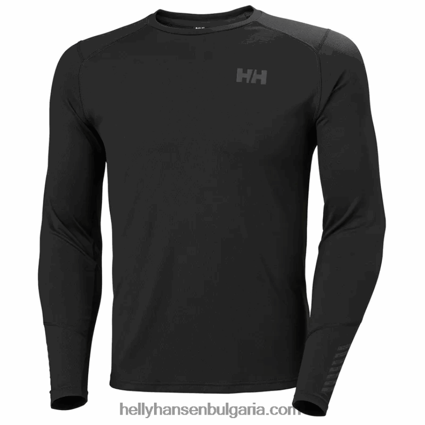 мъже активен базов слой на екипажа lifa 80V22D1042 абанос Helly-Hansen