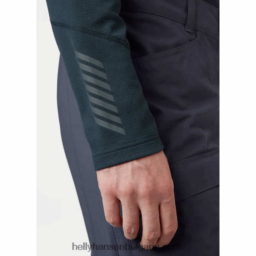 мъже активен базов слой на екипажа lifa 80V22D1043 черен Helly-Hansen