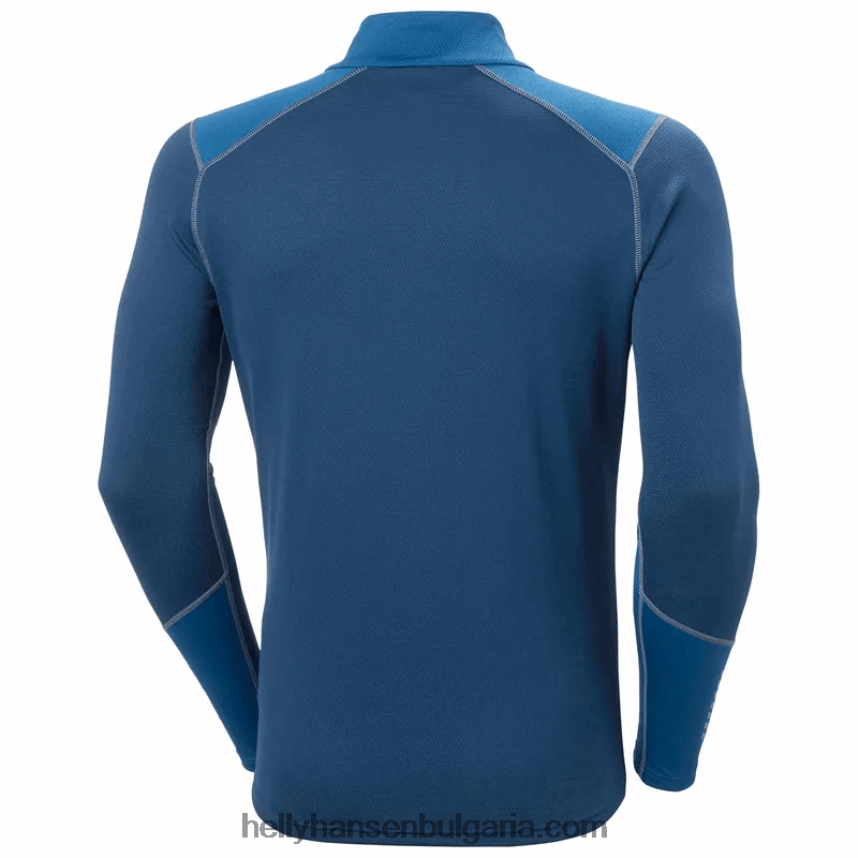 мъже lifa активен основен слой с половин цип 80V22D1048 военноморски флот Helly-Hansen