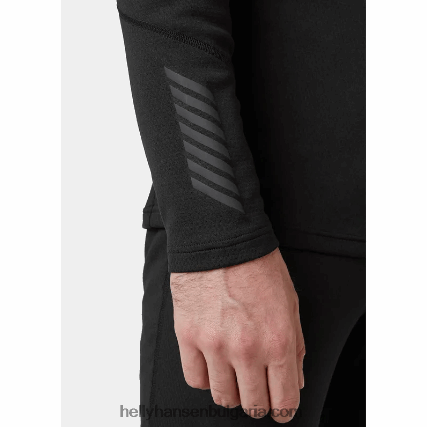 мъже lifa активен основен слой с половин цип 80V22D1050 най-тъмен spr Helly-Hansen