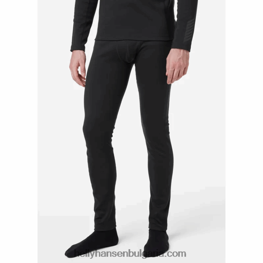 мъже мъжки панталони lifa max базов слой 80V22D1051 черен Helly-Hansen