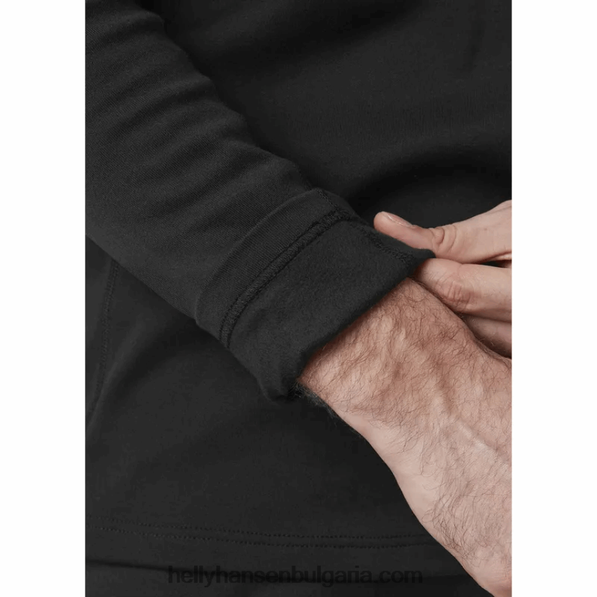 мъже мъжки базов слой lifa max crew 80V22D1052 черен Helly-Hansen