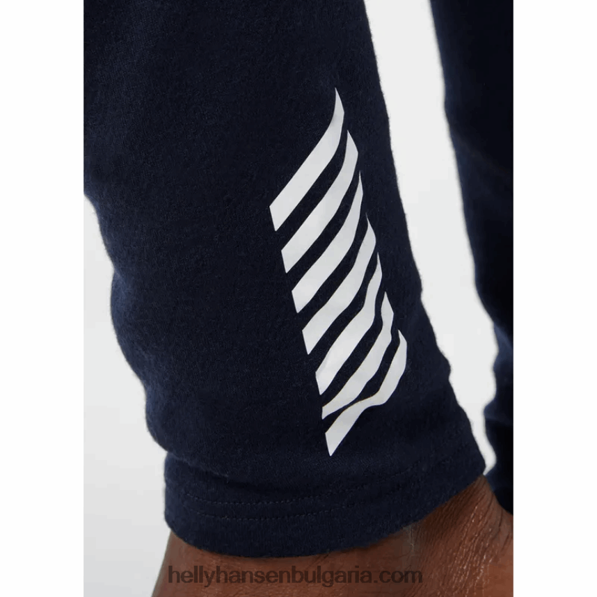 мъже мъжки мериносови панталони lifa средно тегло 2 в 1 с основен слой 80V22D1068 черен Helly-Hansen