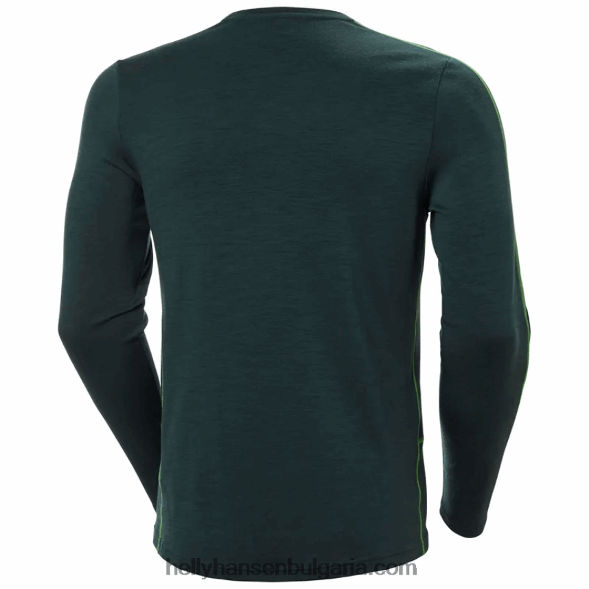 мъже мъжки маратонки lifa merino lightweight crew 2-в-1 основен слой 80V22D1081 военноморски флот Helly-Hansen