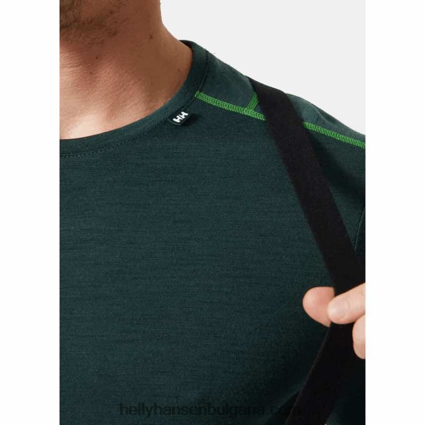 мъже мъжки маратонки lifa merino lightweight crew 2-в-1 основен слой 80V22D1081 военноморски флот Helly-Hansen