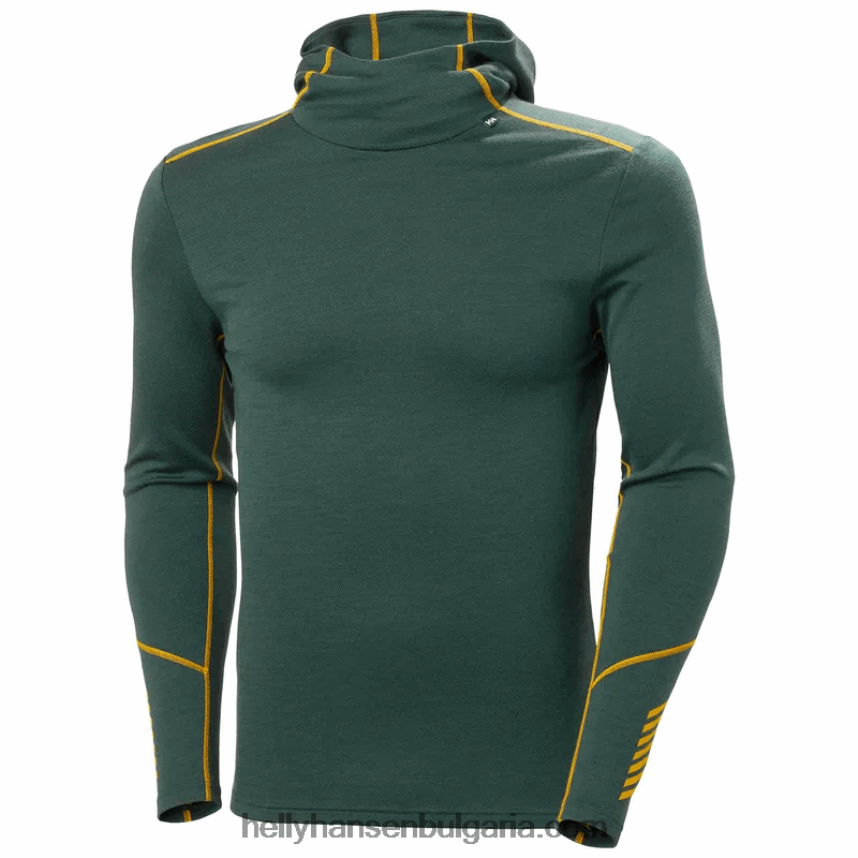 мъже мъжка качулка с основен слой lifa merino midweight 2-in-1 80V22D1088 дълбок фиорд Helly-Hansen