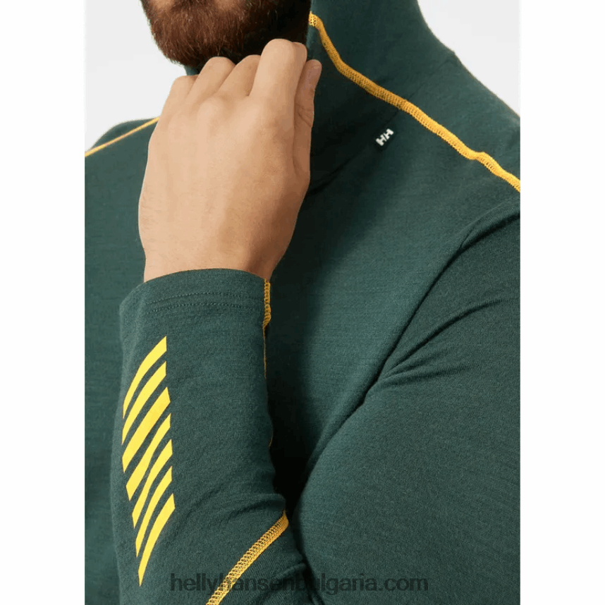 мъже мъжка качулка с основен слой lifa merino midweight 2-in-1 80V22D1088 дълбок фиорд Helly-Hansen