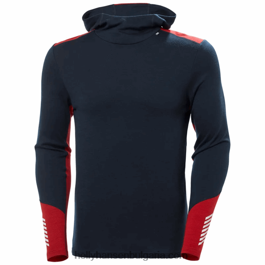 мъже мъжка качулка с основен слой lifa merino midweight 2-in-1 80V22D1090 черен Helly-Hansen