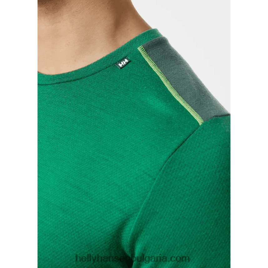 мъже Мъжки базов слой lifa merino midweight crew 80V22D1070 черен Helly-Hansen