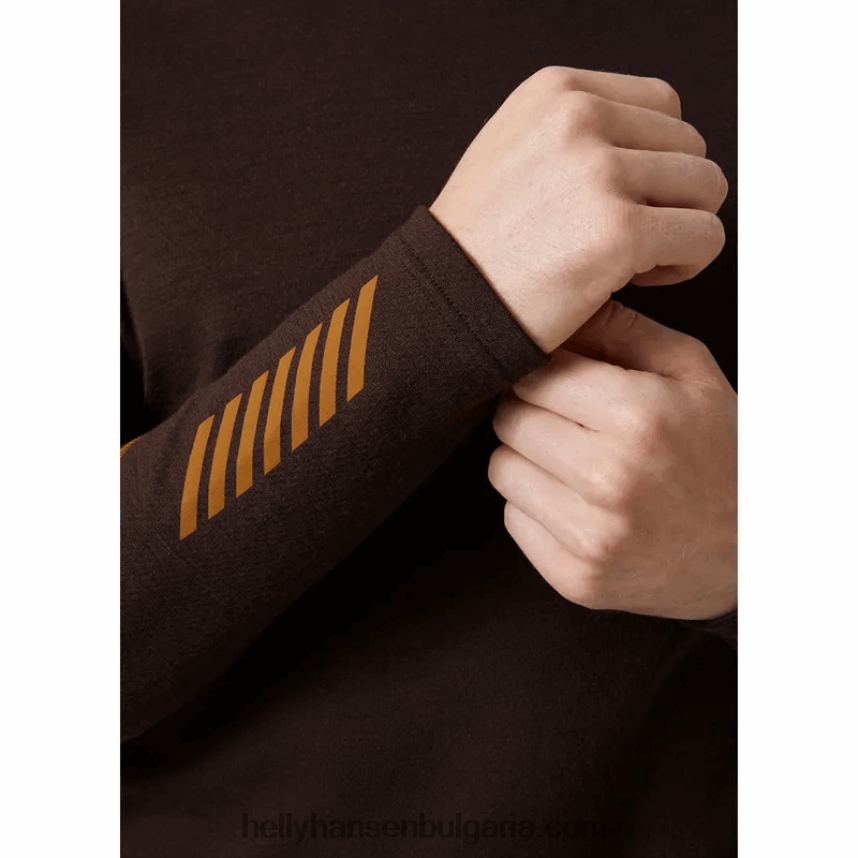 мъже Мъжки базов слой lifa merino midweight crew 80V22D1071 малахит Helly-Hansen