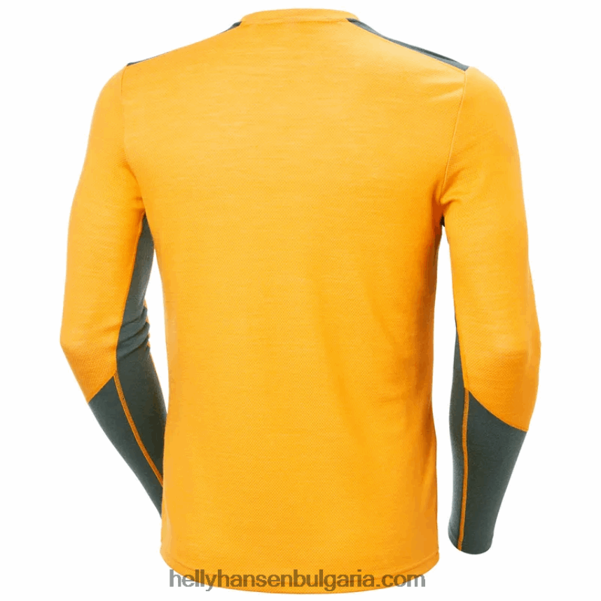 мъже Мъжки базов слой lifa merino midweight crew 80V22D1072 троен espr Helly-Hansen