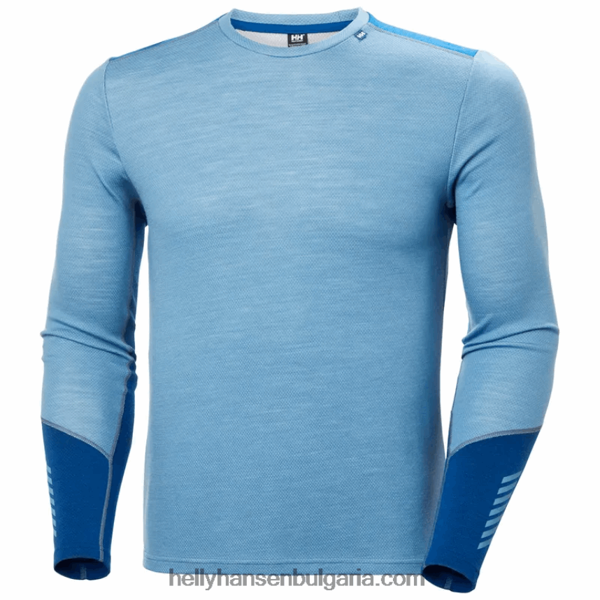 мъже Мъжки базов слой lifa merino midweight crew 80V22D1075 най-тъмен spr Helly-Hansen