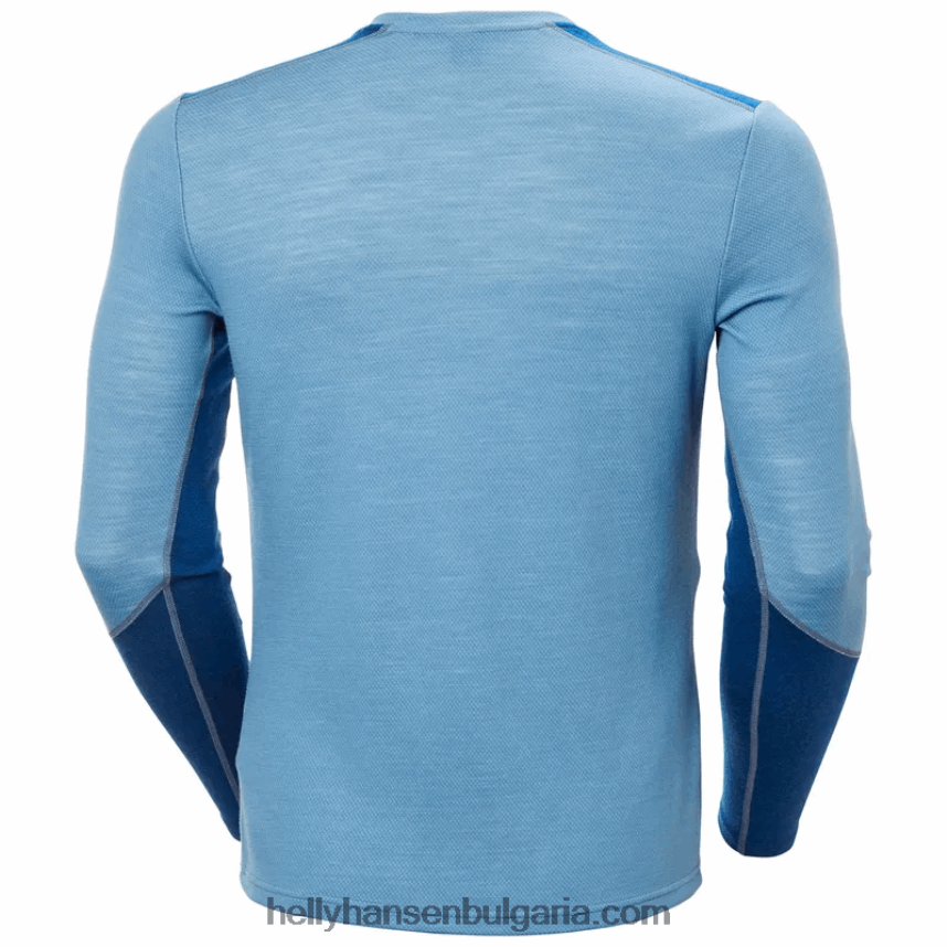 мъже Мъжки базов слой lifa merino midweight crew 80V22D1075 най-тъмен spr Helly-Hansen