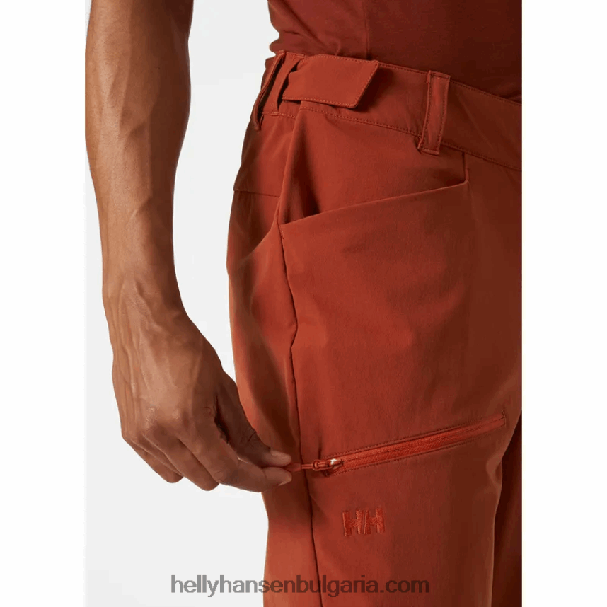 мъже мъжки панталон Blaze софтшел 80V22D626 абанос Helly-Hansen