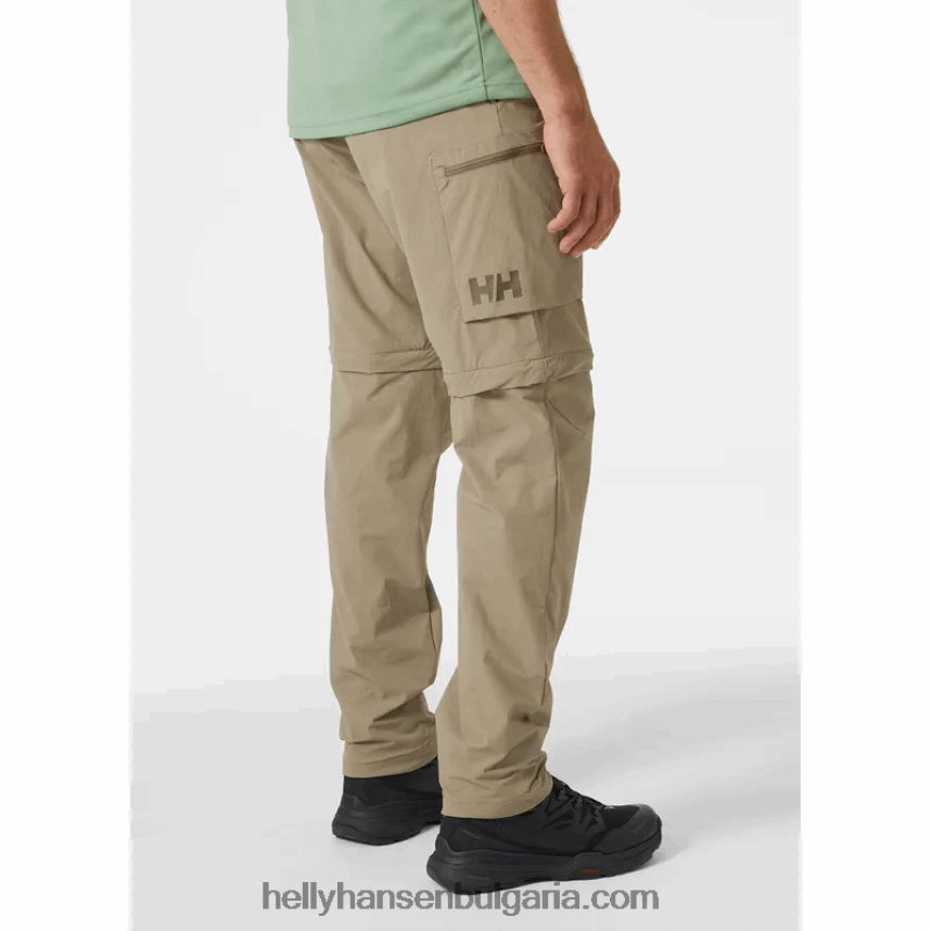 мъже мъжки панталон brono софтшел с цип 80V22D624 черен Helly-Hansen