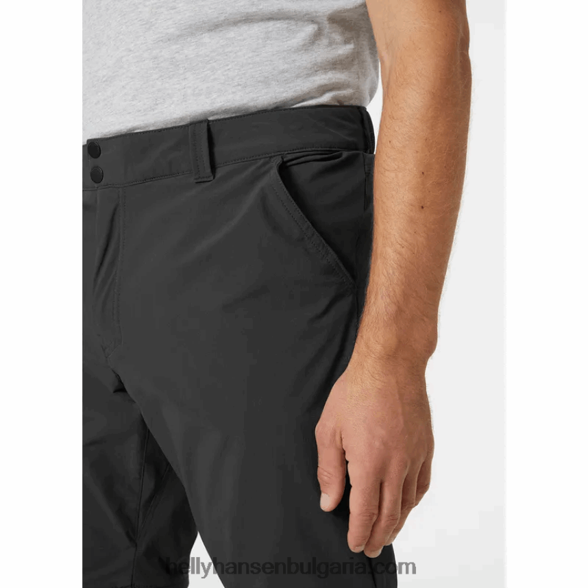 мъже мъжки панталон brono софтшел с цип 80V22D625 камъче Helly-Hansen
