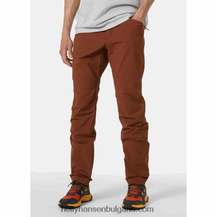 мъже мъжки леки софтшел панталони rask 80V22D621 черен Helly-Hansen