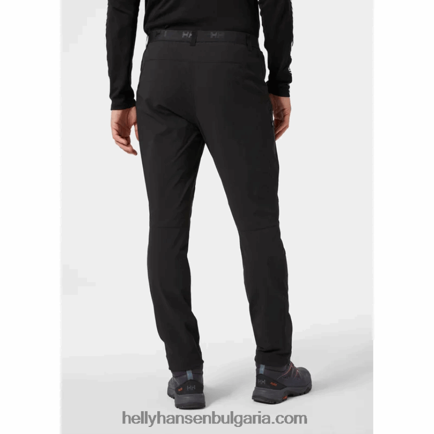 мъже мъжки леки софтшел панталони rask 80V22D622 железен оксид Helly-Hansen