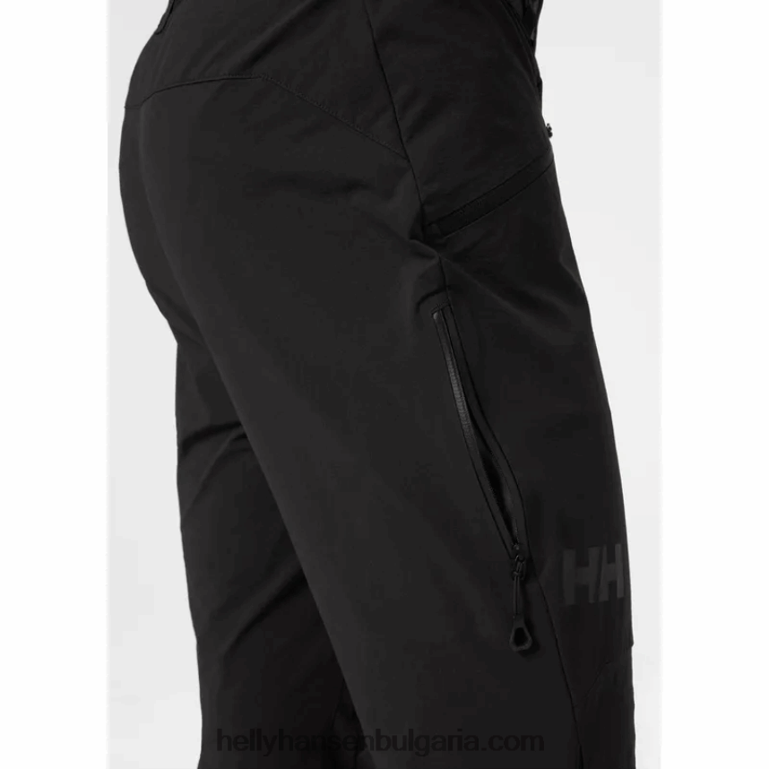 мъже мъжки леки софтшел панталони rask 80V22D622 железен оксид Helly-Hansen