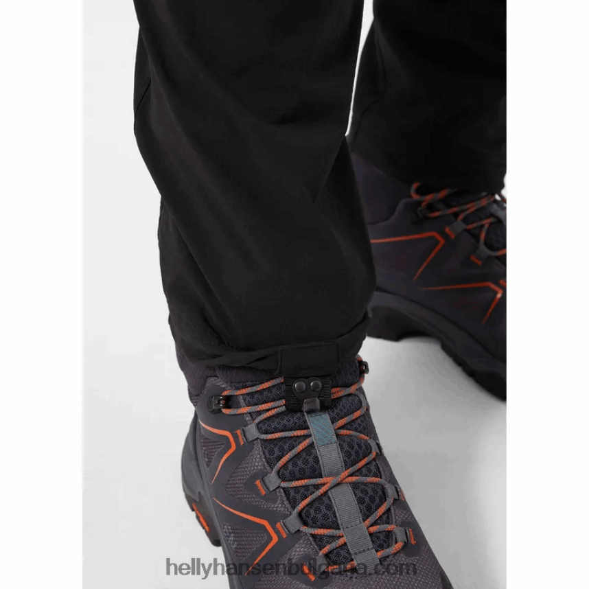 мъже мъжки леки софтшел панталони rask 80V22D622 железен оксид Helly-Hansen