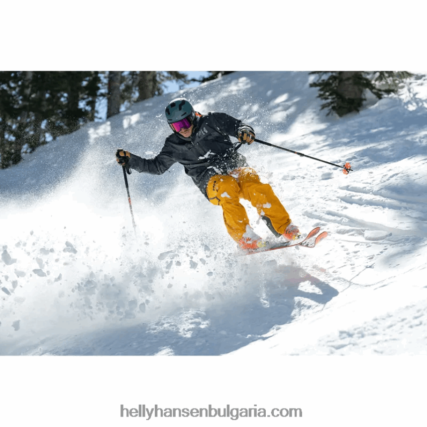 мъже мъжки ски панталони ridge infinity bib shell 80V22D602 троен espr Helly-Hansen