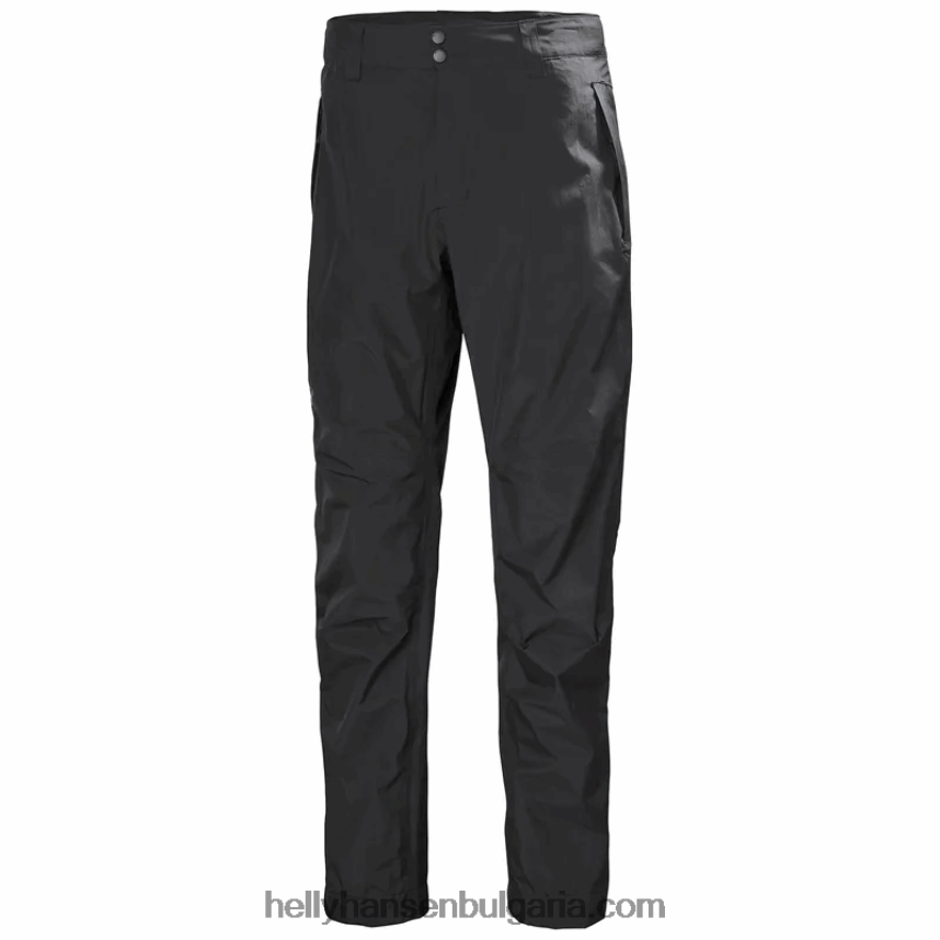мъже мъжки панталон verglas 2l ripstop shell 80V22D623 черен Helly-Hansen