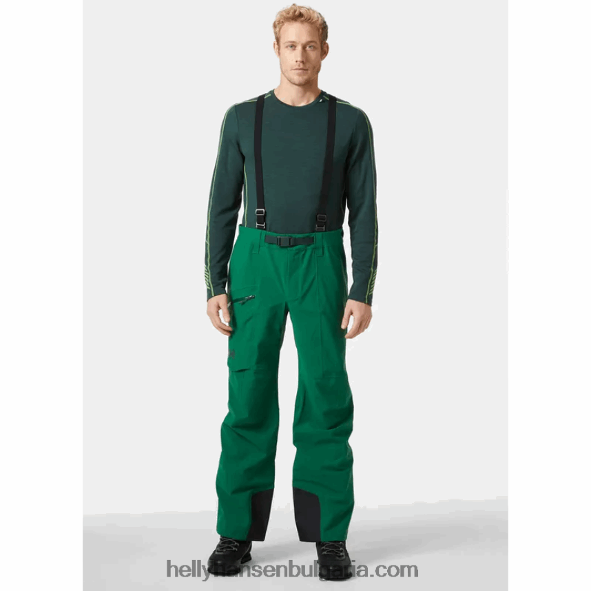 мъже мъжки панталони verglas backcountry ski shell 80V22D605 черен Helly-Hansen