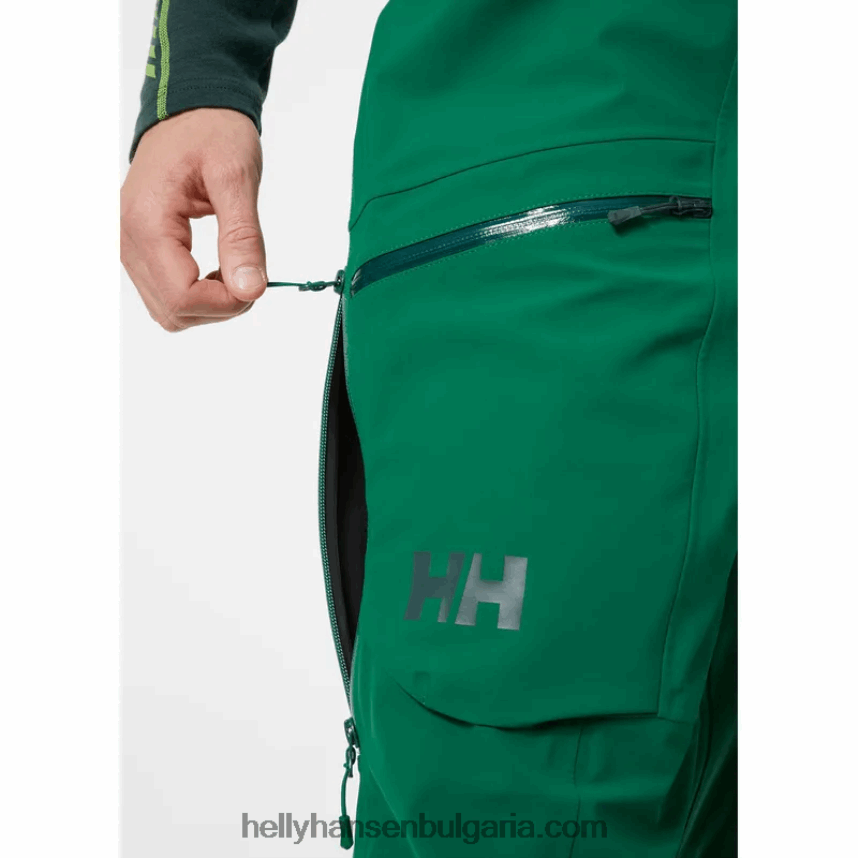 мъже мъжки панталони verglas backcountry ski shell 80V22D605 черен Helly-Hansen