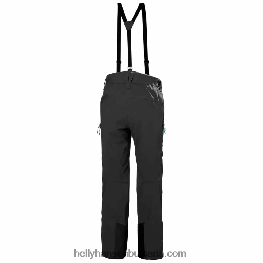 мъже мъжки панталони verglas backcountry ski shell 80V22D607 дълбок фиорд Helly-Hansen