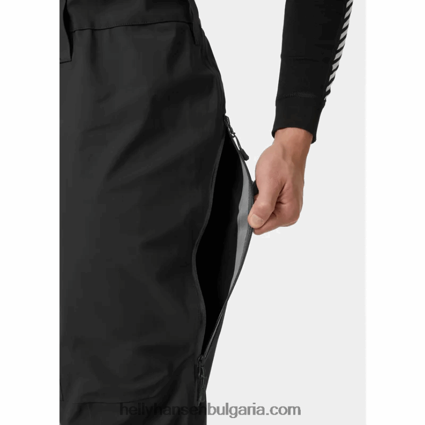 мъже мъжки панталони verglas backcountry ski shell 80V22D607 дълбок фиорд Helly-Hansen