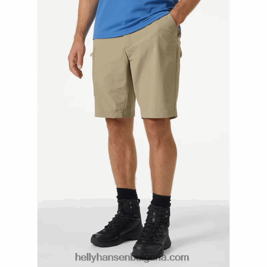 мъже мъжки шорти brono софтшел 80V22D685 абанос Helly-Hansen