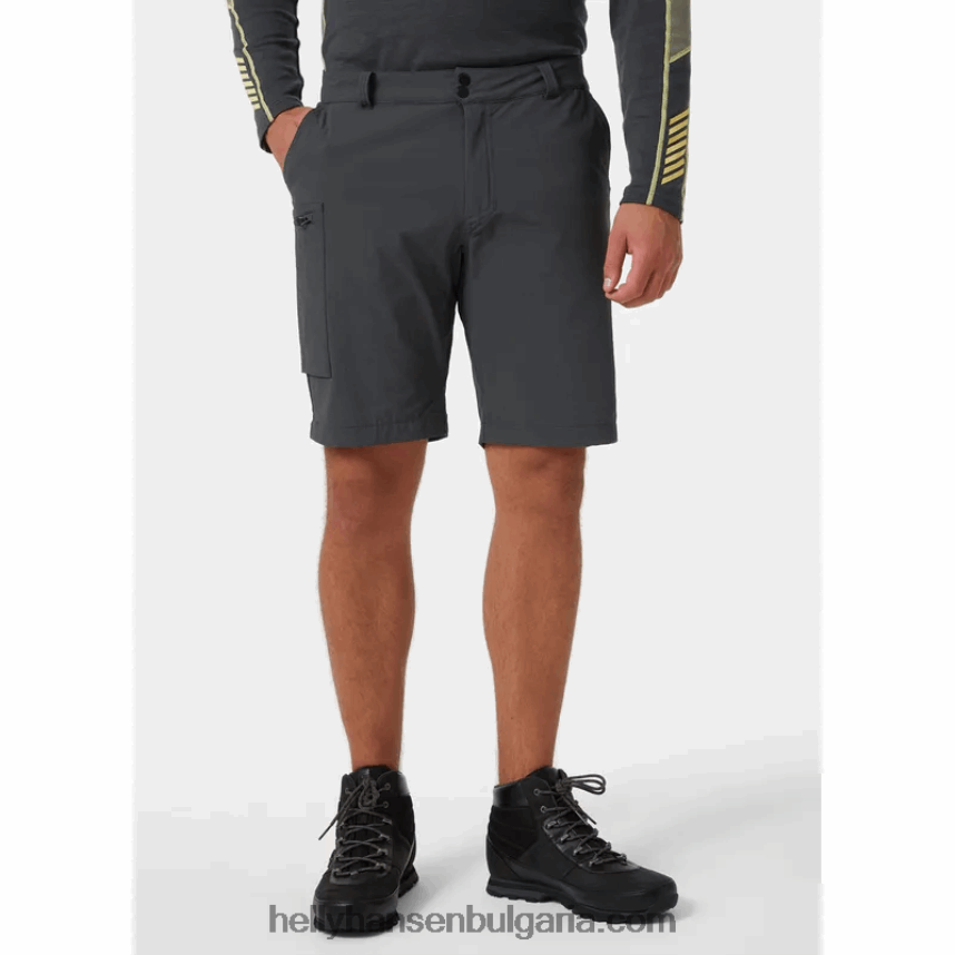 мъже мъжки шорти brono софтшел 80V22D686 камъче Helly-Hansen
