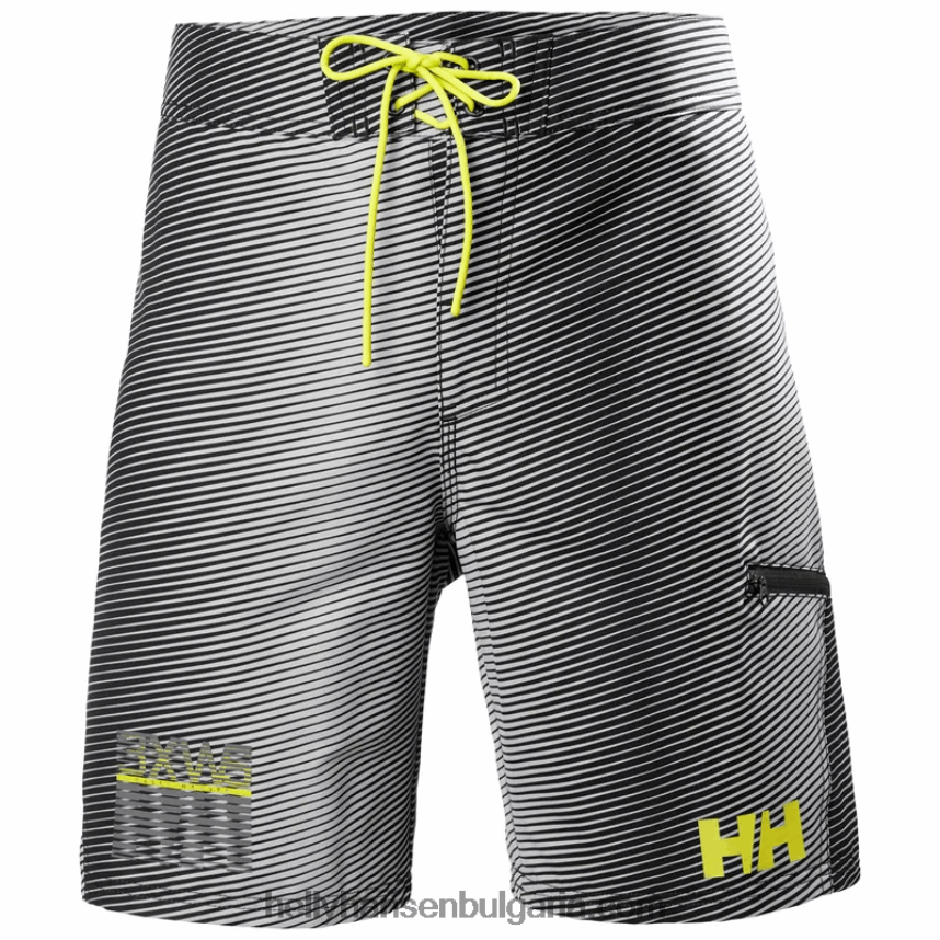 мъже мъжки бързосъхнещи шорти за борд hp 9" 80V22D703 сладък лайм Helly-Hansen