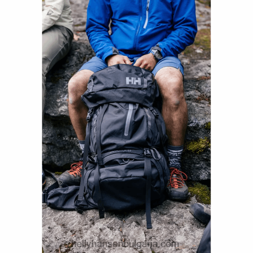 мъже мъжки леки туристически шорти tinden 80V22D704 черен Helly-Hansen