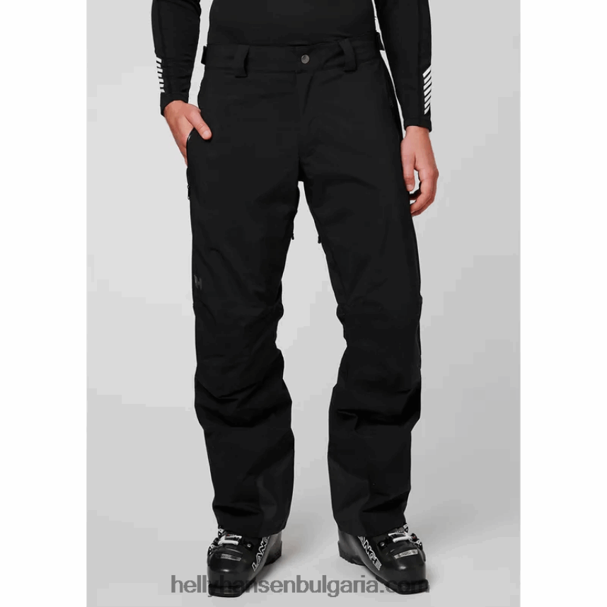 мъже мъжки легендарни изолирани ски панталони 80V22D732 червен Helly-Hansen