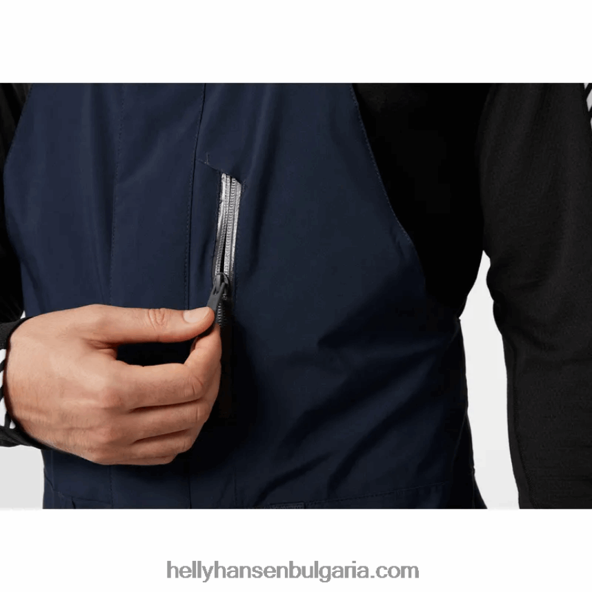 мъже мъжки легендарни изолирани ски панталони 80V22D741 черен Helly-Hansen