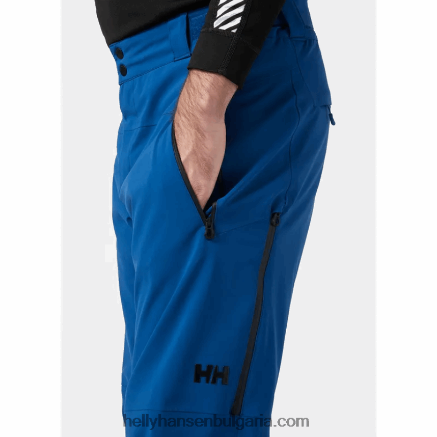 мъже мъжки изолирани ски панталони alpha lifaloft 80V22D734 военноморски флот Helly-Hansen
