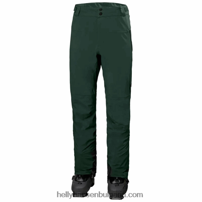 мъже мъжки изолирани ски панталони alpha lifaloft 80V22D735 дълбок фиорд Helly-Hansen