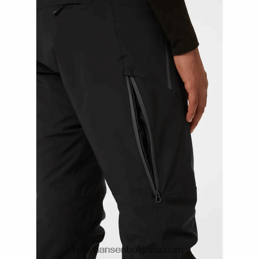 мъже мъжки изолирани ски панталони alpha lifaloft 80V22D736 най-тъмен spr Helly-Hansen