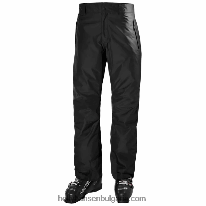 мъже мъжки изолирани ски панталони blizzard 80V22D761 черен Helly-Hansen