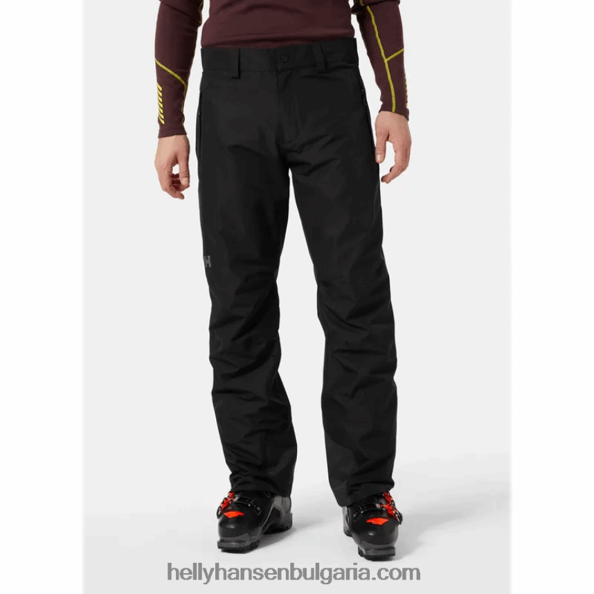 мъже мъжки изолирани ски панталони blizzard 80V22D761 черен Helly-Hansen
