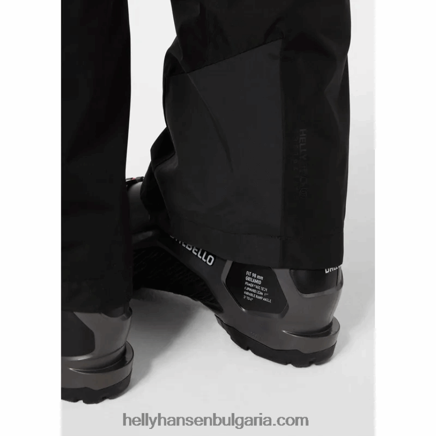 мъже мъжки изолирани ски панталони blizzard 80V22D761 черен Helly-Hansen