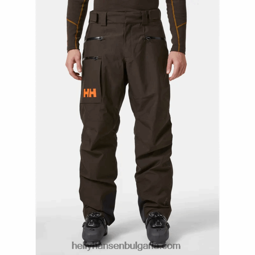 мъже мъжки ски панталони garibaldi 2.0 80V22D750 черен Helly-Hansen