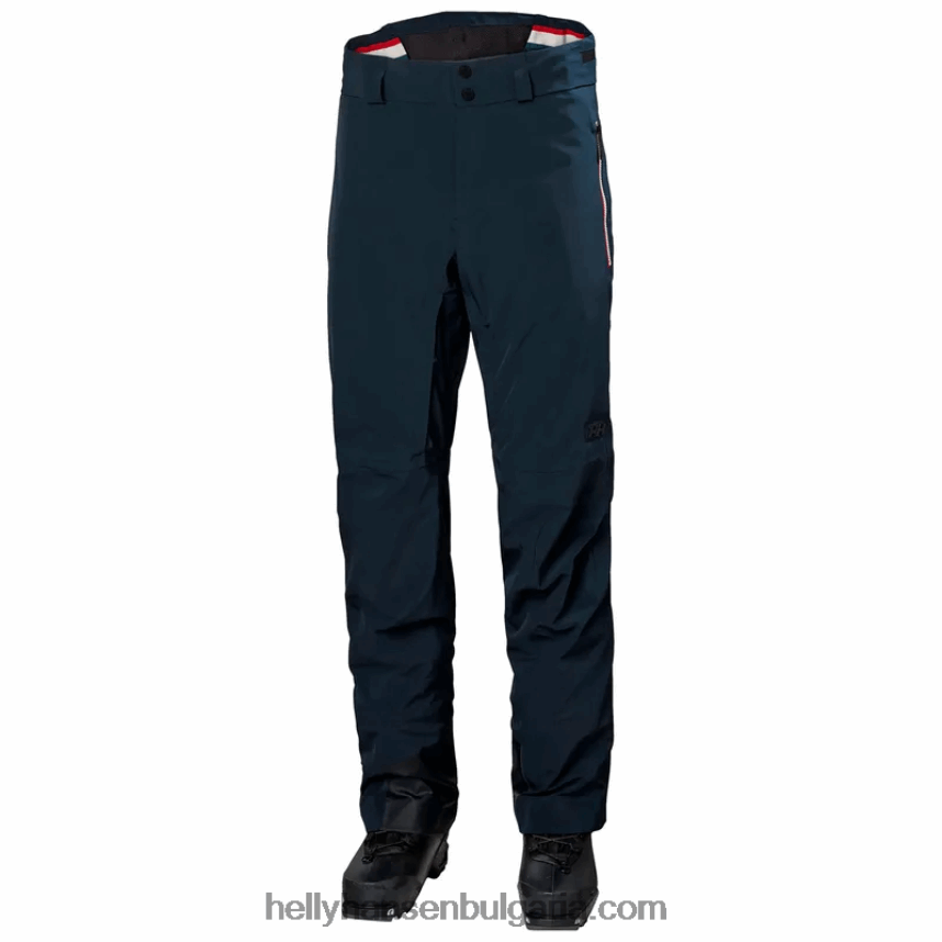 мъже мъжки изолирани ски панталони kitzbuhel 80V22D759 черен Helly-Hansen