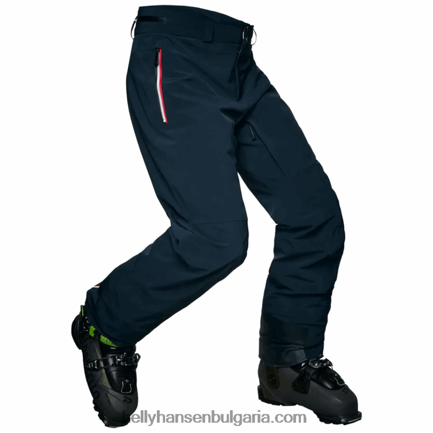 мъже мъжки изолирани ски панталони kitzbuhel 80V22D759 черен Helly-Hansen