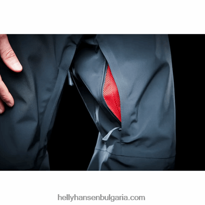 мъже мъжки изолирани ски панталони kitzbuhel 80V22D759 черен Helly-Hansen