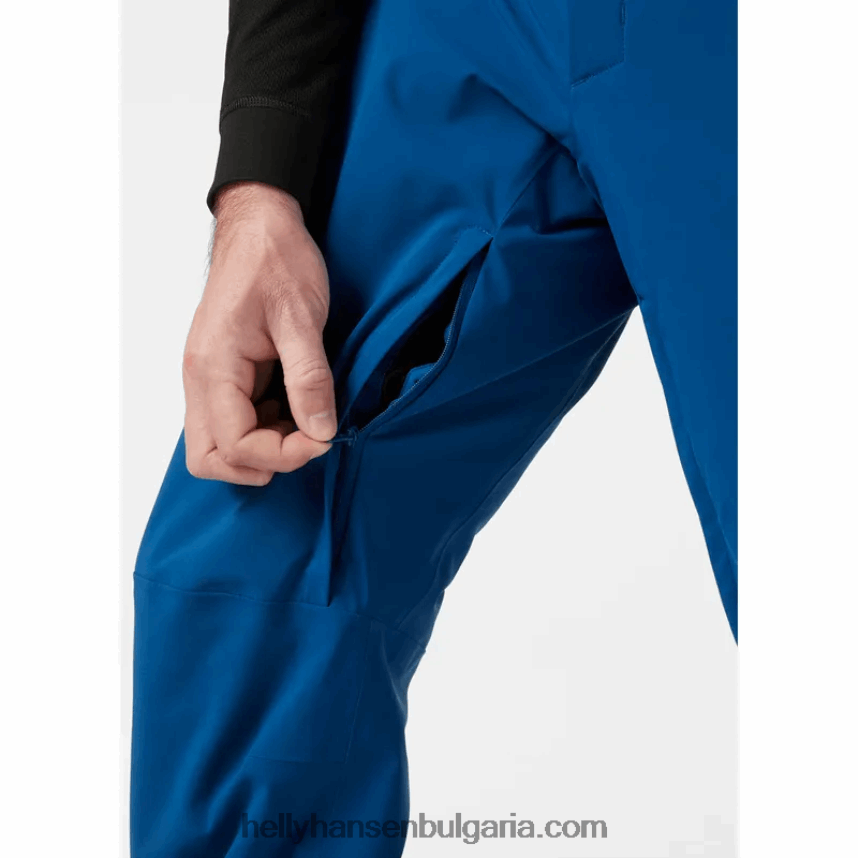 мъже мъжки изолирани ски панталони rapid 80V22D754 черен Helly-Hansen